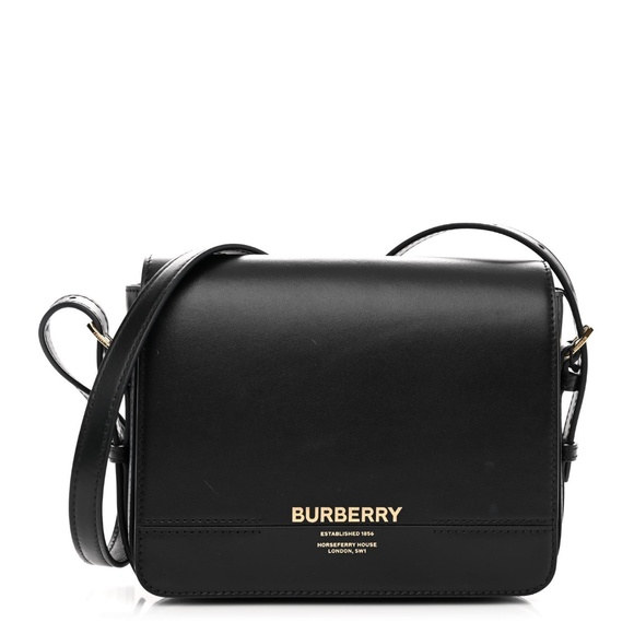 NWT BURBERRY GRACE LEATHER CROSSBODY SHOULDER BAG - Picture 1 of 9